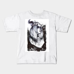 Devil girl Kids T-Shirt